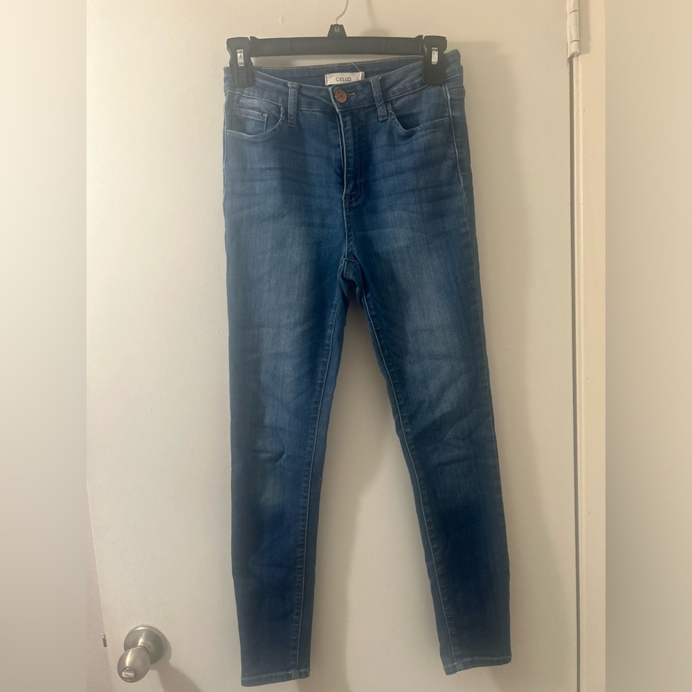 Cello Women's Skinny Jeans in Blue